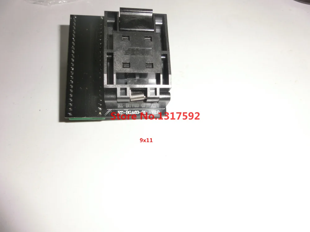 RT-BGA63-01 V2.0 EMMC NW267 BGA63 Adapter Za RT809H Programer 9x11