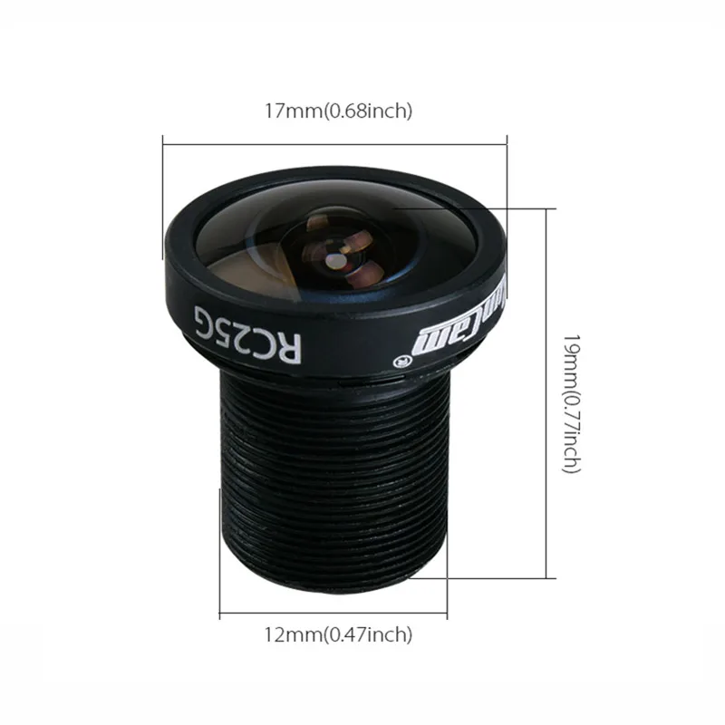 RunCam RC25G 2,5 mm 140° širokokotni FPV Objektiv kamere za Swift / Orel 4:3 / Split 1/2 serije FPV kamero rc dirke brnenje del