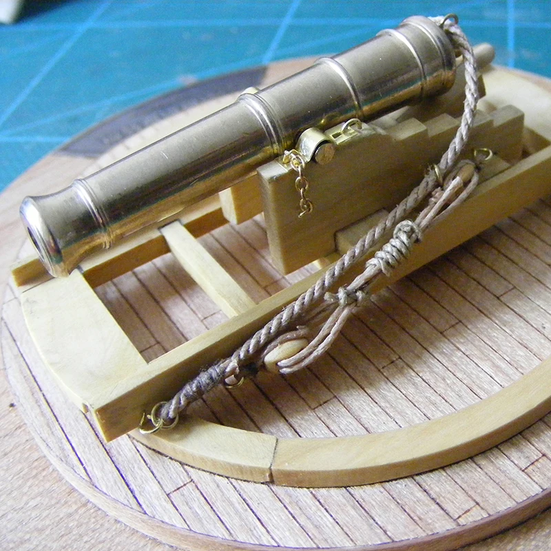 Sacle 1/50 Klasične lesene ladje topov 32 Funtov ladje rotacijske pištole model kompleti