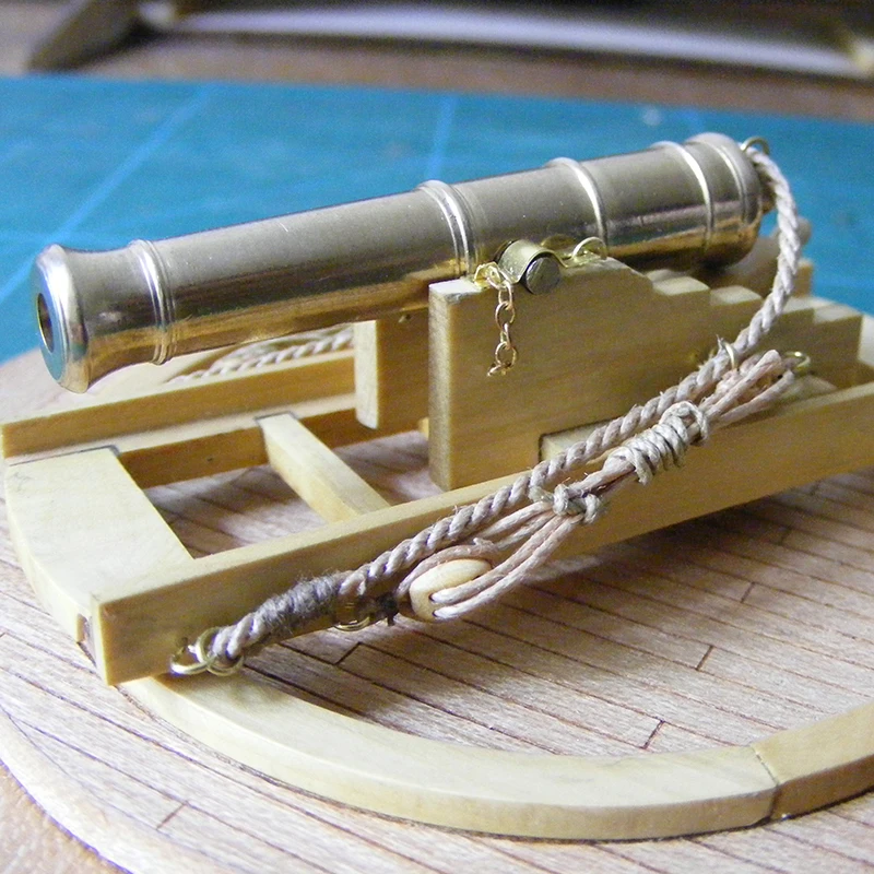 Sacle 1/50 Klasične lesene ladje topov 32 Funtov ladje rotacijske pištole model kompleti