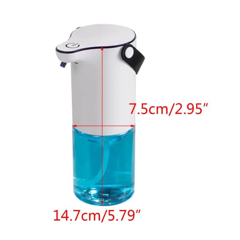 Samodejno Pene Tekoče Milo Razpršilnik 320ml Handfree Touchless Smart IR Senzor Hand Sanitizer za Kopalnico