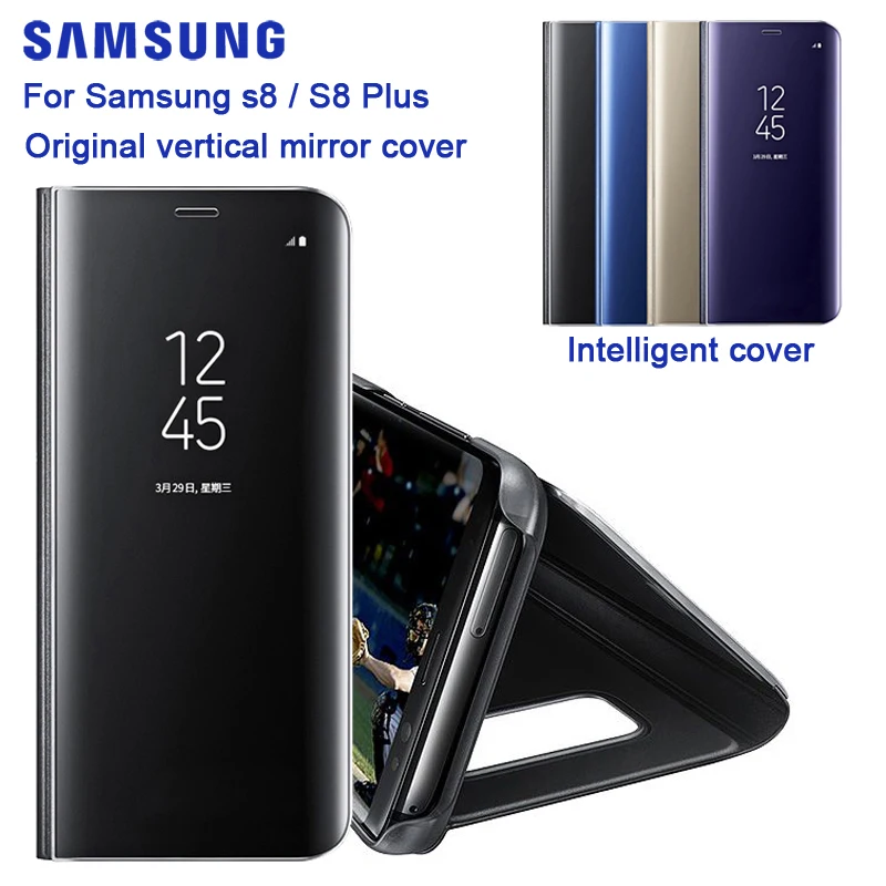 SAMSUNG Navpično Ogledalo Zaščito Lupine, Telefon, mobilni Telefon, Ohišje za Samsung Galaxy S8+ G9550 SM-G9508 S8 SM-G9500 SM-G950U