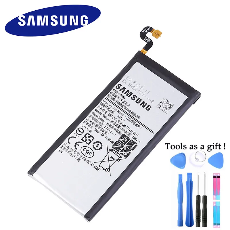 SAMSUNG Original Baterija EB-BG930ABE Za Samsung GALAXY S7 SM-G9300 G930F G930A G930L G9308 G930V SM-G930L SM-G930P G930 3000mAh
