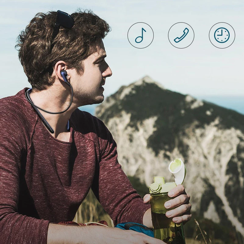 SAMSUNG Ravni U in-Ear Slušalke Brezžične Bluetooth 4.1 slušalke Ovratnik šumov Podporo Za huawei Xiaomi Android telefoni