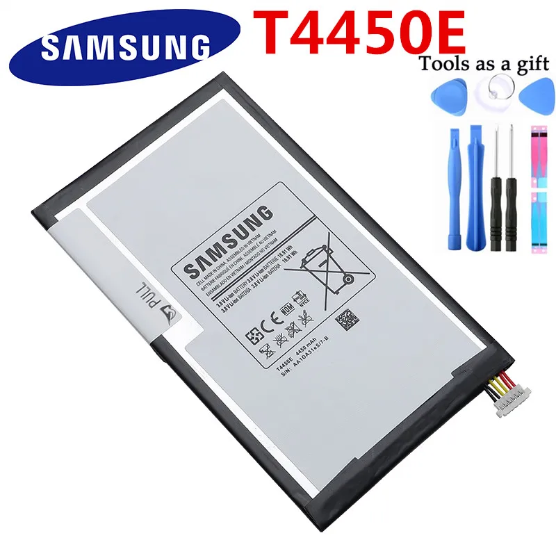 SAMSUNG Tablični računalnik Baterijo T4450E Za Samsung Galaxy Tab 3 Zamenjava Baterije 8.0 T310 T311 T315 4450mAh