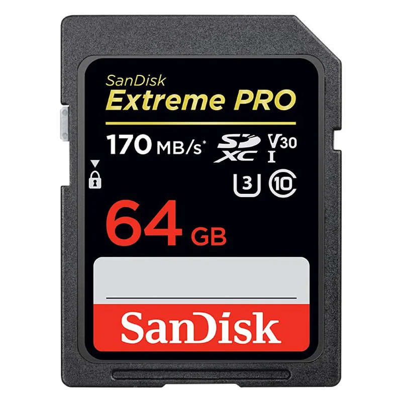 SanDisk Extreme Pro SD SDXC 64 g 128g 256g do 170MB/s UHS-I, SDHC Class10 32 g do 95MB/s Pomnilniške Kartice 4K za SLR Fotoaparat