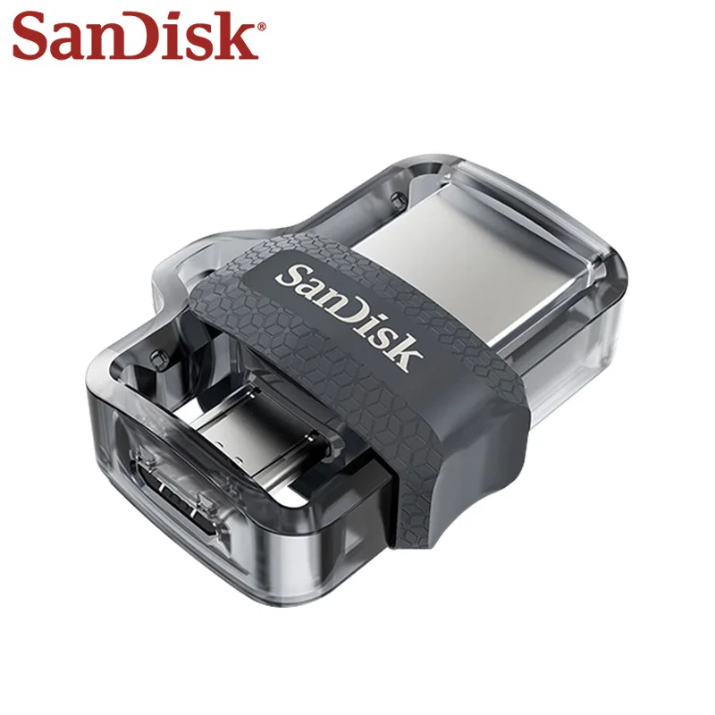 SanDisk OTG USB ključek 32GB 64GB USB 3.0 Dvojno Pen Drive Mini Pendrive Visoke Hitrosti SDDD3 U Disk za PC in Android Telefon