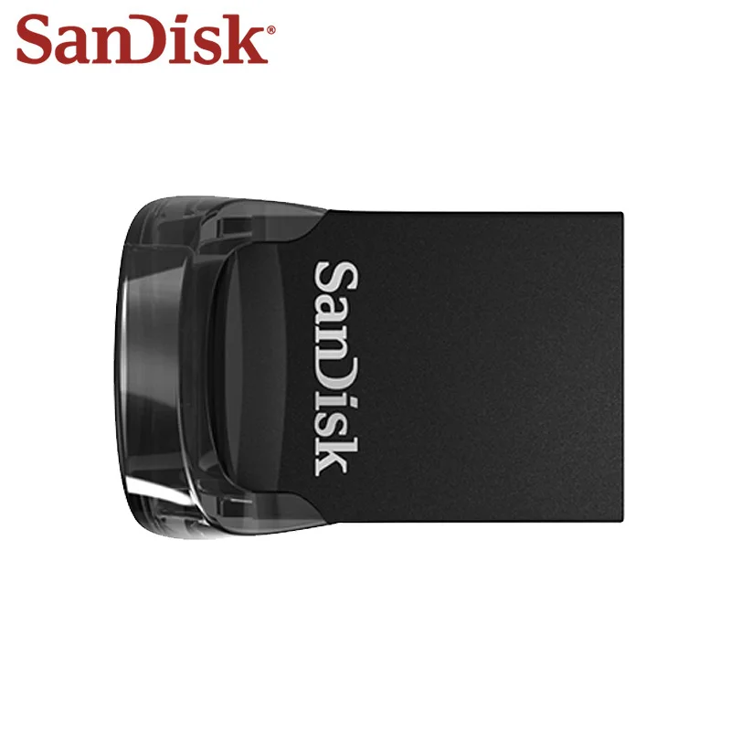 SanDisk Pendrive Ultra Fit 3.1 16GB 32GB 64GB Flash Disk USB 3.1 CZ430 128GB 256GB Original Memory Stick 130MB/s U Disk Za PC