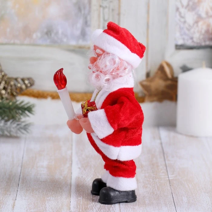 Santa Claus, s svečo in bell