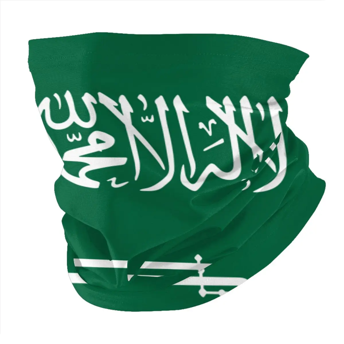 Savdska Arabija Zastavo Obraz Šal Z 2 Kos Filter Večnamenski Headscarf glavo jahanje masko
