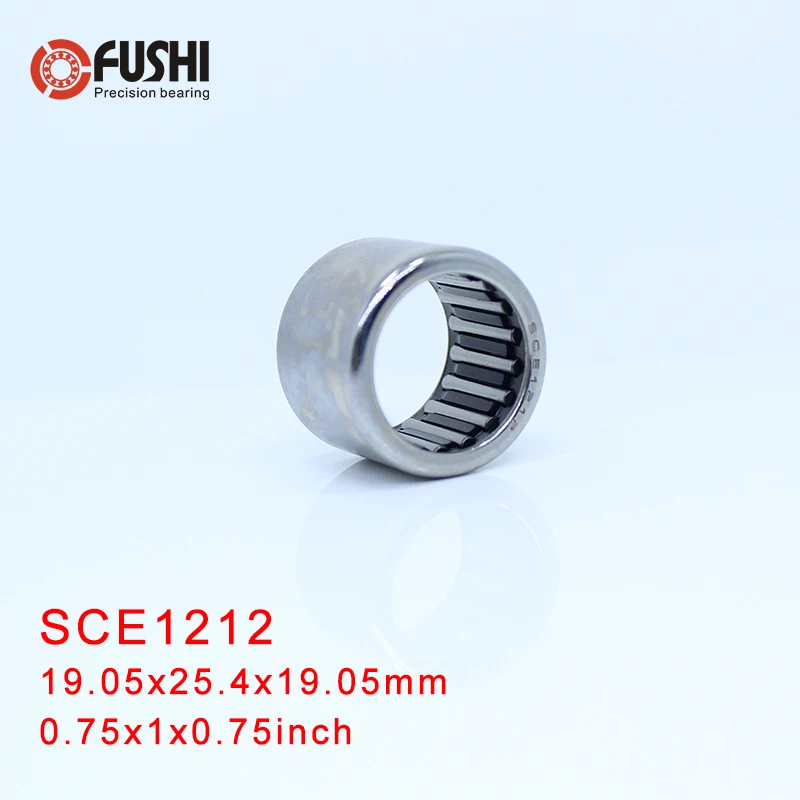 SCE1212 Ležaj 19.05*25.4*19.05 mm ( 5 KOS ) Sestavljen Pokal igličasti kotalni Ležaji B1212 BA1212Z SCE 1212 Ležaj