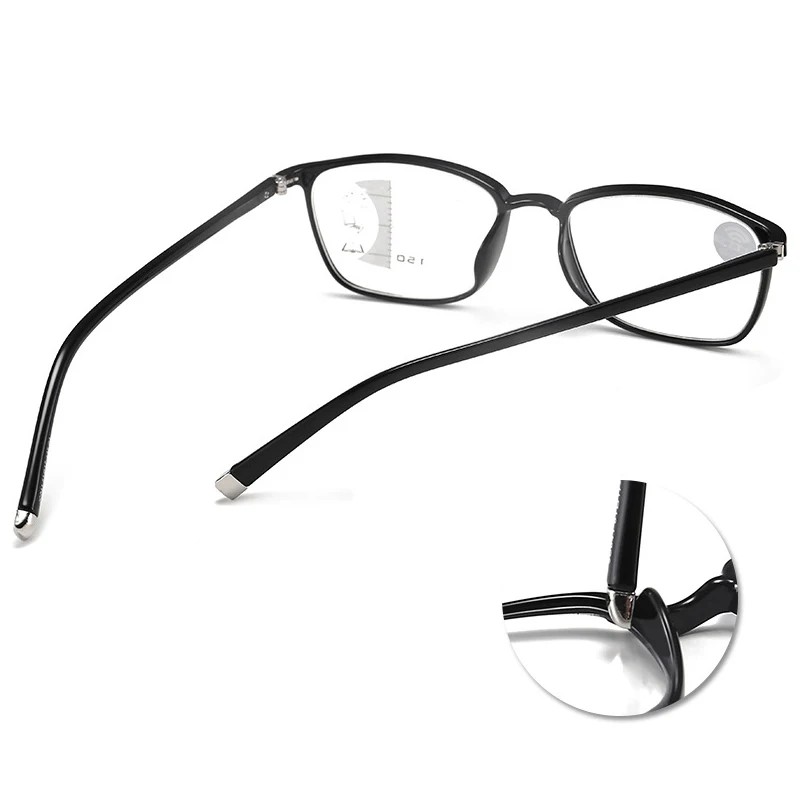 Seemfly Progresivna Multifokalna Optično Branje Očala Moški Ženske Presbyopia Ultralahkimi, Očala Proti Blue Ray TR90 Okvir +1.0 3.5