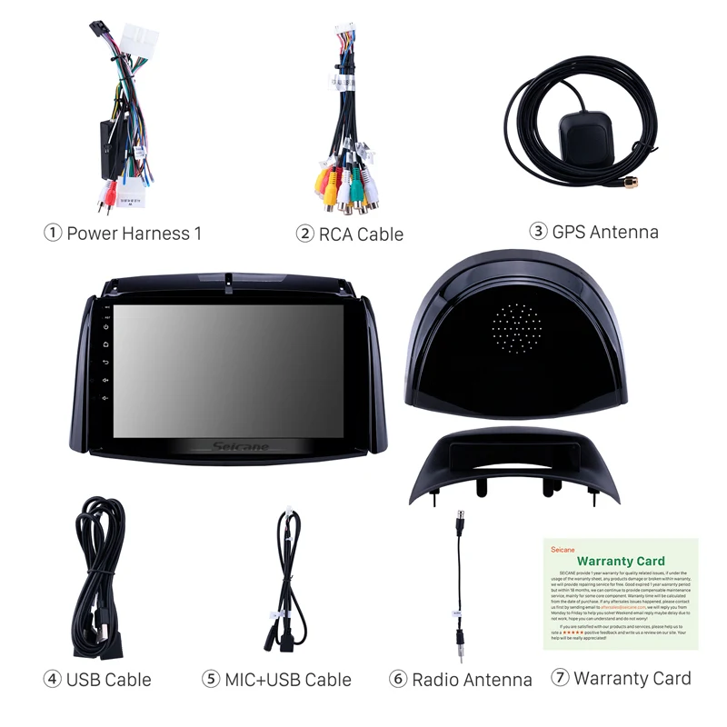 Seicane 9 inch Android 10.0 Ram 4 GB Avto GPS Navigacija Radio za 2009-2016, Renault Koleos podporo Carplay DVR OBD