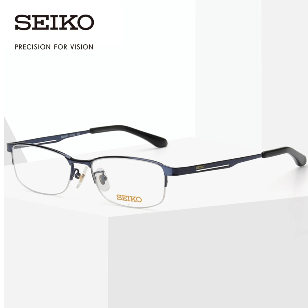 SEIKO Titana Očal Okvir Optičnega za Moške Očala Očala za Kratkovidnost Recept Obravnavi Očala H01122