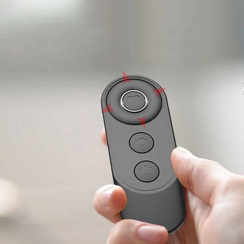 Selfie Brezžična tehnologija Bluetooth Daljinsko vodene Kamere Video Remote,za iPhone/iPad in Android