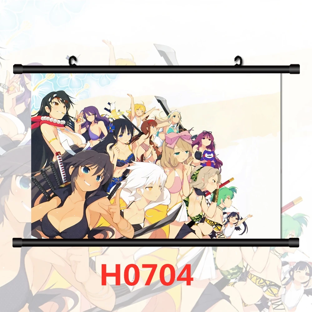 Senran Kagura Anime Manga HD Tiskanja Steni Plakat, se Pomaknite