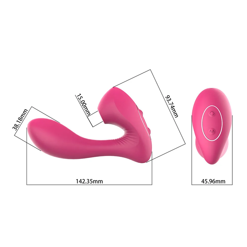 Sesanju Vibrator za G-Spot Klitoris Bedak Klitoris Stimulator za Odrasle Sex Igrače za Ženske Brezžični Ogrevanje Nosljivi Hlačke Vibracij