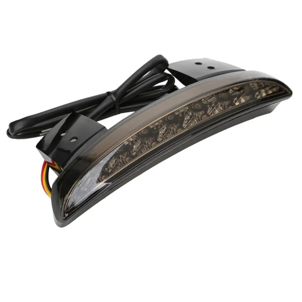 Sesekljane Fender Edge LED Zavorne Rep Luč Za Harley Sportster XL 883 1200