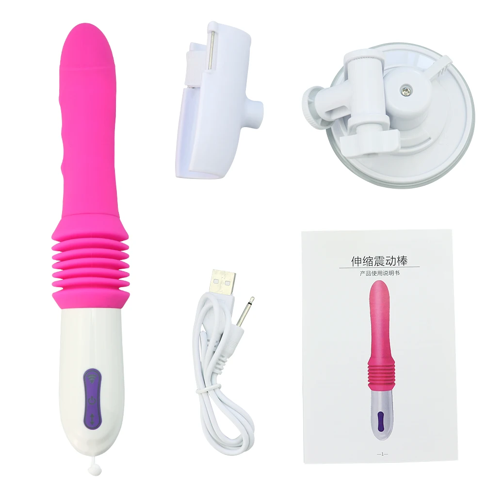 Sex igrače, vibratorji 10 stopenjski Avtomatski Teleskopsko Dildo, Vibrator Sex Igrače Za Žensko, G-spot Stimulacije Massager Ženski Masturbator