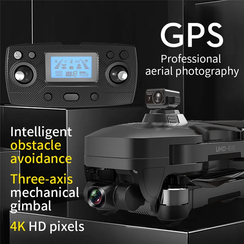 SG906 MAX/PRO/PRO2 GPS 3-Osni Gimbal Laser Ovira 4K FPV 5G WIFI Dual Camera Strokovno 50X Povečavo Brushless Quadcopter VS F11