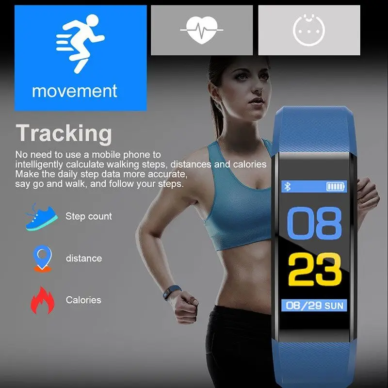 SHAOLIN Bluetooth Smart Zapestnica Moških Krvni Tlak Pametno Gledati Športni Pas Zdravje Spanje Sledilnik Gibanja Srčnega utripa Smartwatch