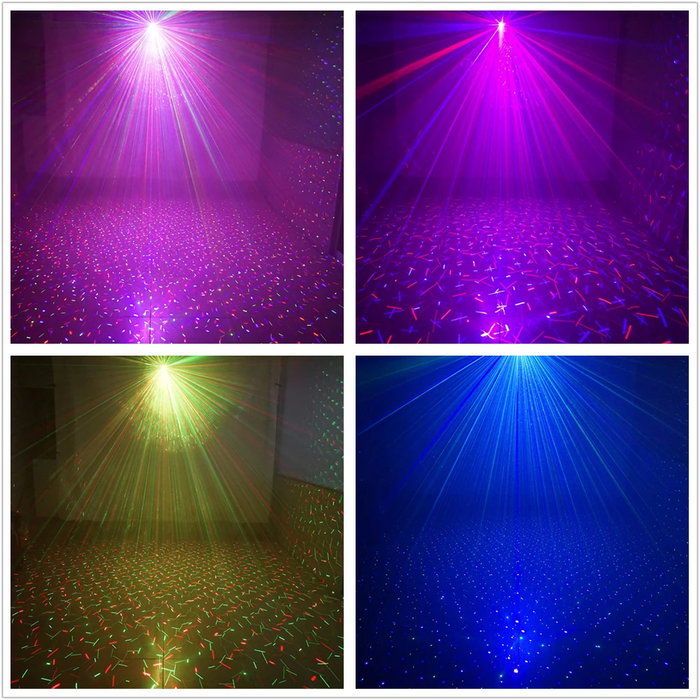 Sharelife Mini DJ Star Galaxy RGB Deluxe Laserski Projektor Svetlobe Oddaljenih Doma Stranka Kažejo, Poroka Razsvetljavo Učinek SL100RGRB