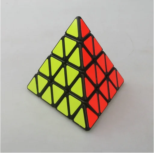 SHENGSHOU 4x4 Piramida Magic Cube Hitro Sestavljanke, Kocke, Izobraževalne Igrače, Darila