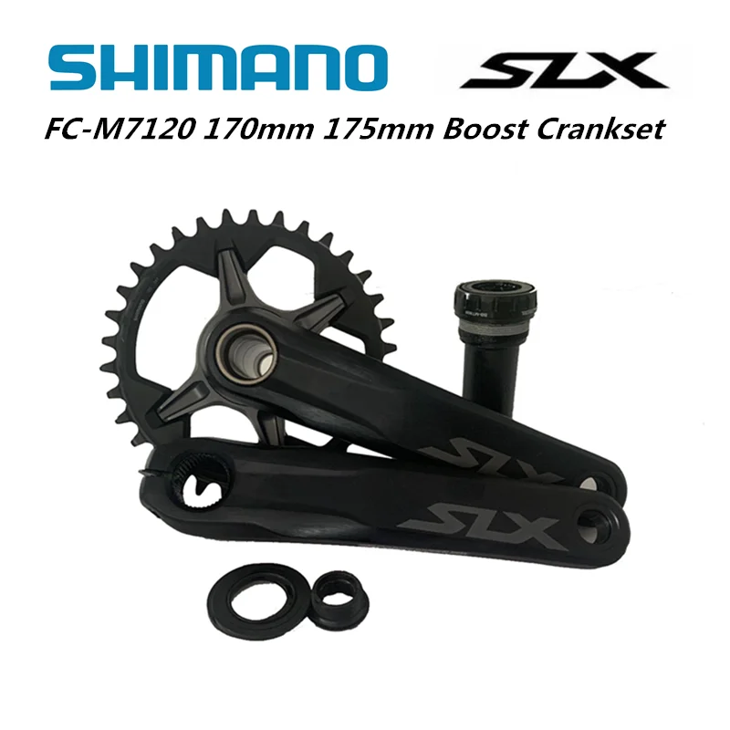 SHIMANO SLX FC M7100 M7120 mm Crankset 12S MTB Kolo zobato kolo 170 175 30T 32T 34T 36-26T MT800 Bottom Bracket M7100 mm Crankset