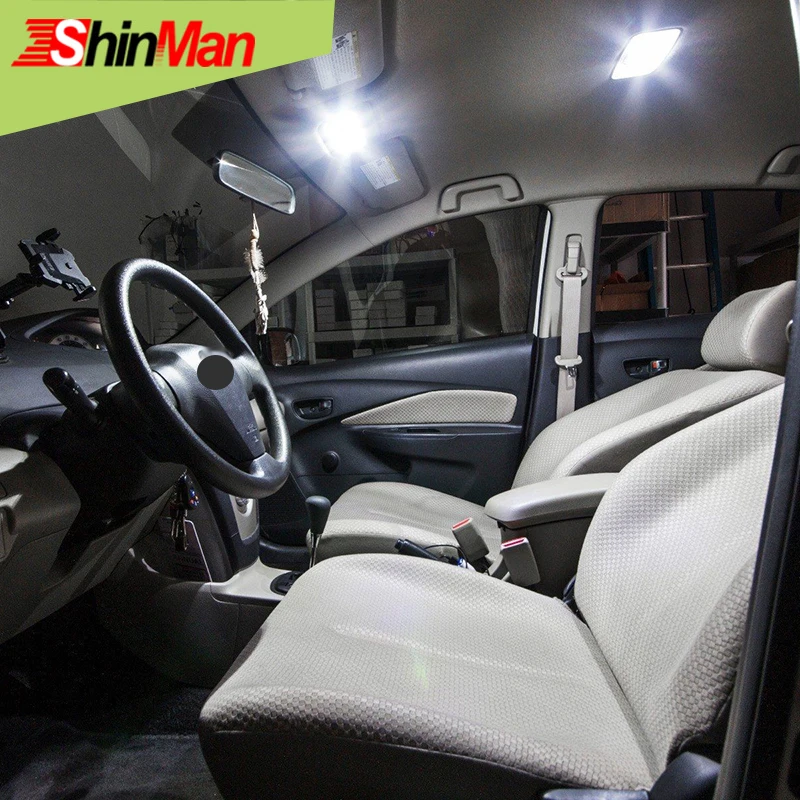 ShinMan 12x LED AVTO Luči LED Avto Notranjost Avtomobila osvetlitev Bralne Luči Za Jeep Grand Cherokee TEDEN LED Notranja Luč, 2005-2010