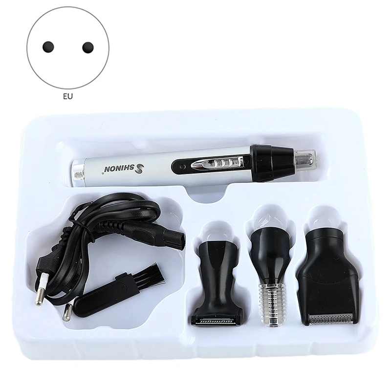 SHINON Večnamenska Električna Nos Hair Trimmer USB Polnjenje Hair Trimmer za Lase Britje Kit EU Plug