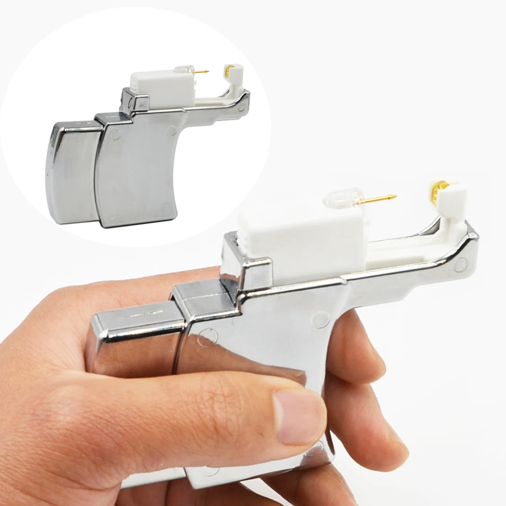 Showlove-1Pcs Zgrajena V Kobilarni Uhan Razpoložljivi Ear Piercing Strokovno Instrument Sistem Enot Piercing Pištolo Orodje za Nakit Telo