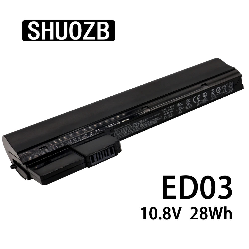 SHUOZB Novo ED03 Laptop Baterije Za 10,8 V 28Wh Za HP MINI210-2000 210-2080 210-2100 210-2200 210-2201 Notebook Battery Brezplačna dostava