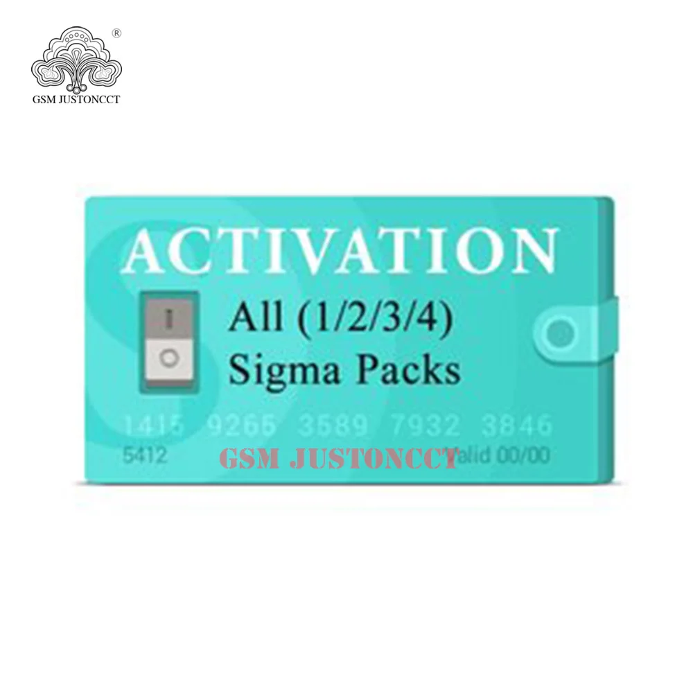 Sigma Polje ,Sigma ključ ,Sigma 1 + Paket 2 + Paket 3 + Paket 4 Aktiviranje