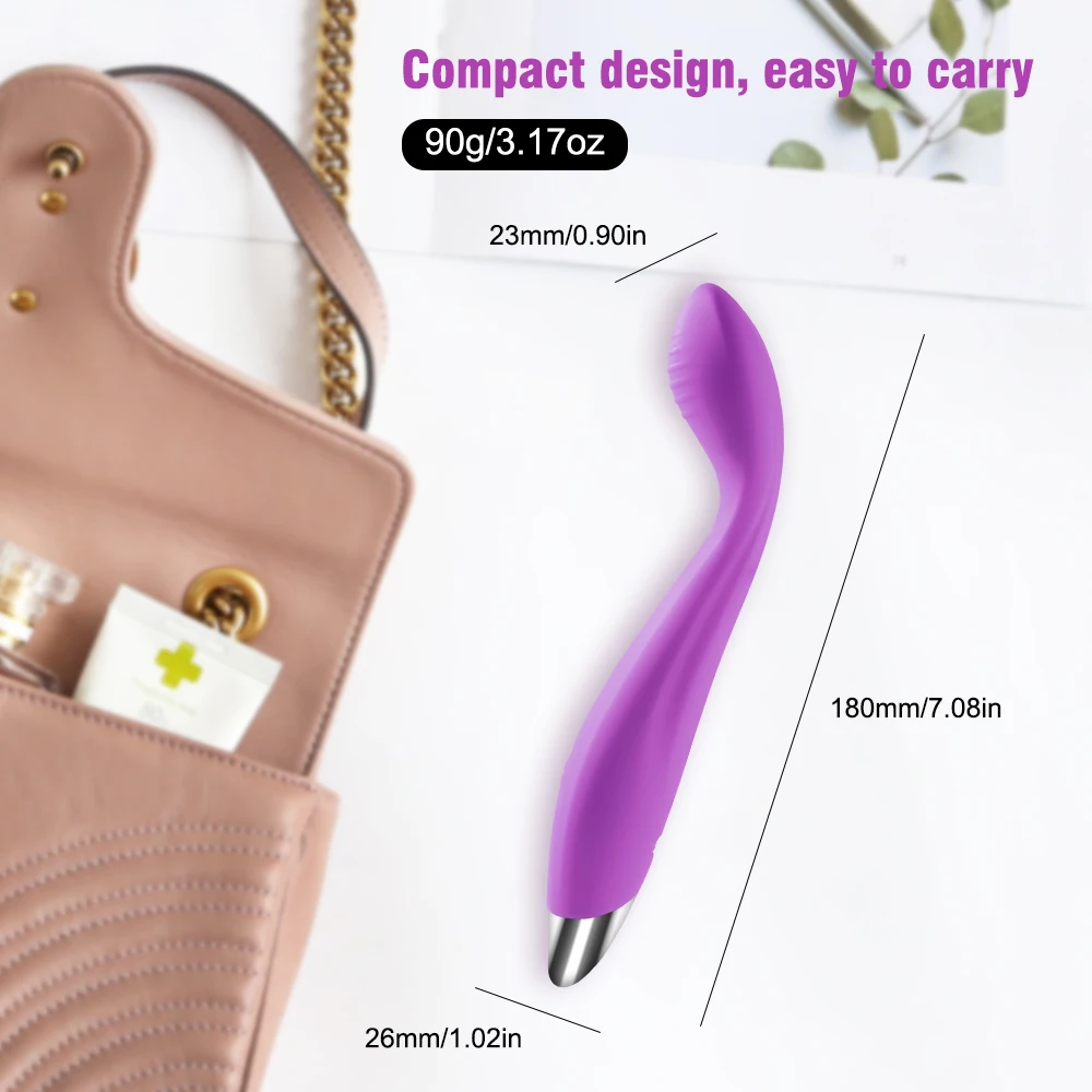 Silikonski Klitoris Stimulator 10 Hitrost G Spot Vibrator, Vibrator vagina Telo Nastavek Massager sex igrače za ženske