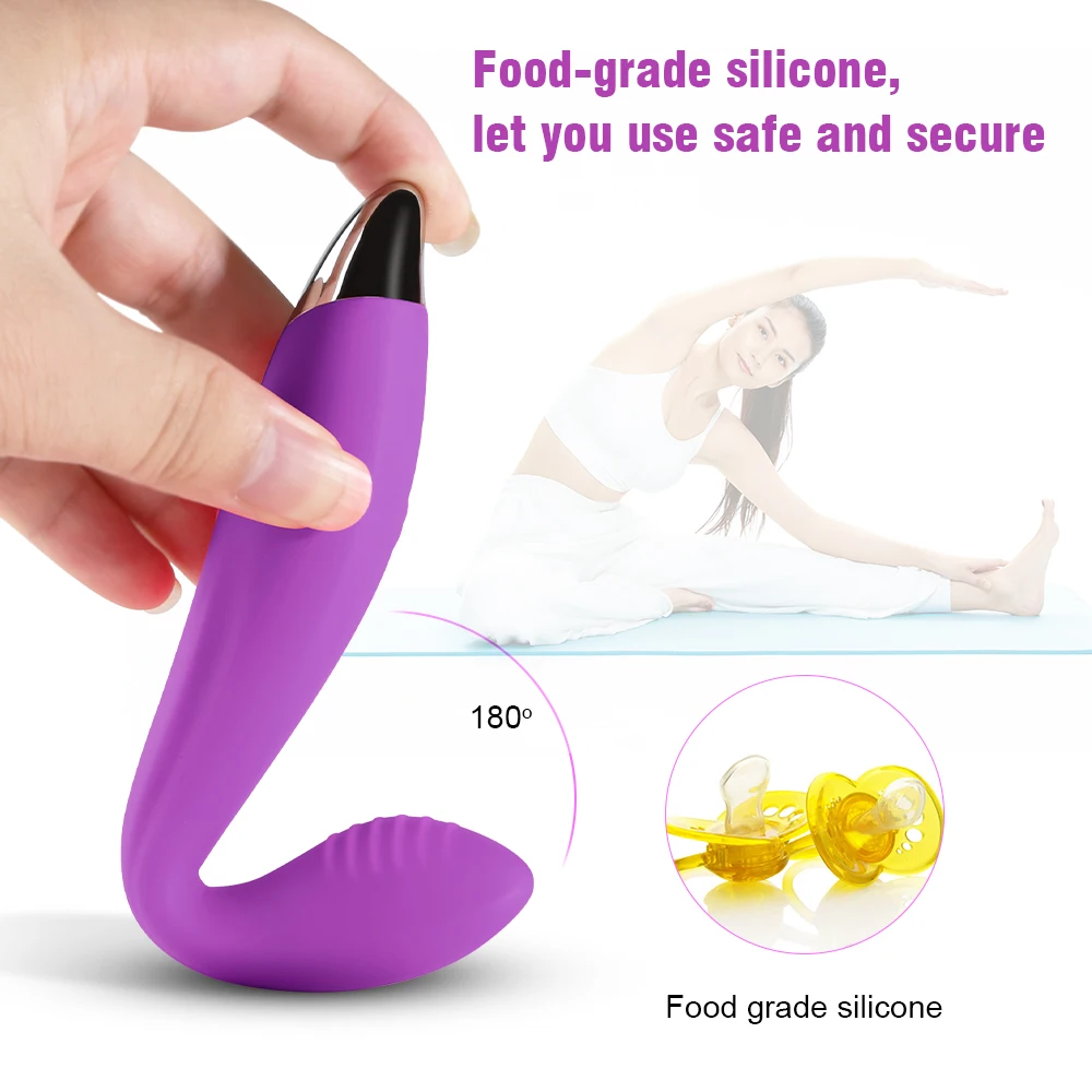 Silikonski Klitoris Stimulator 10 Hitrost G Spot Vibrator, Vibrator vagina Telo Nastavek Massager sex igrače za ženske