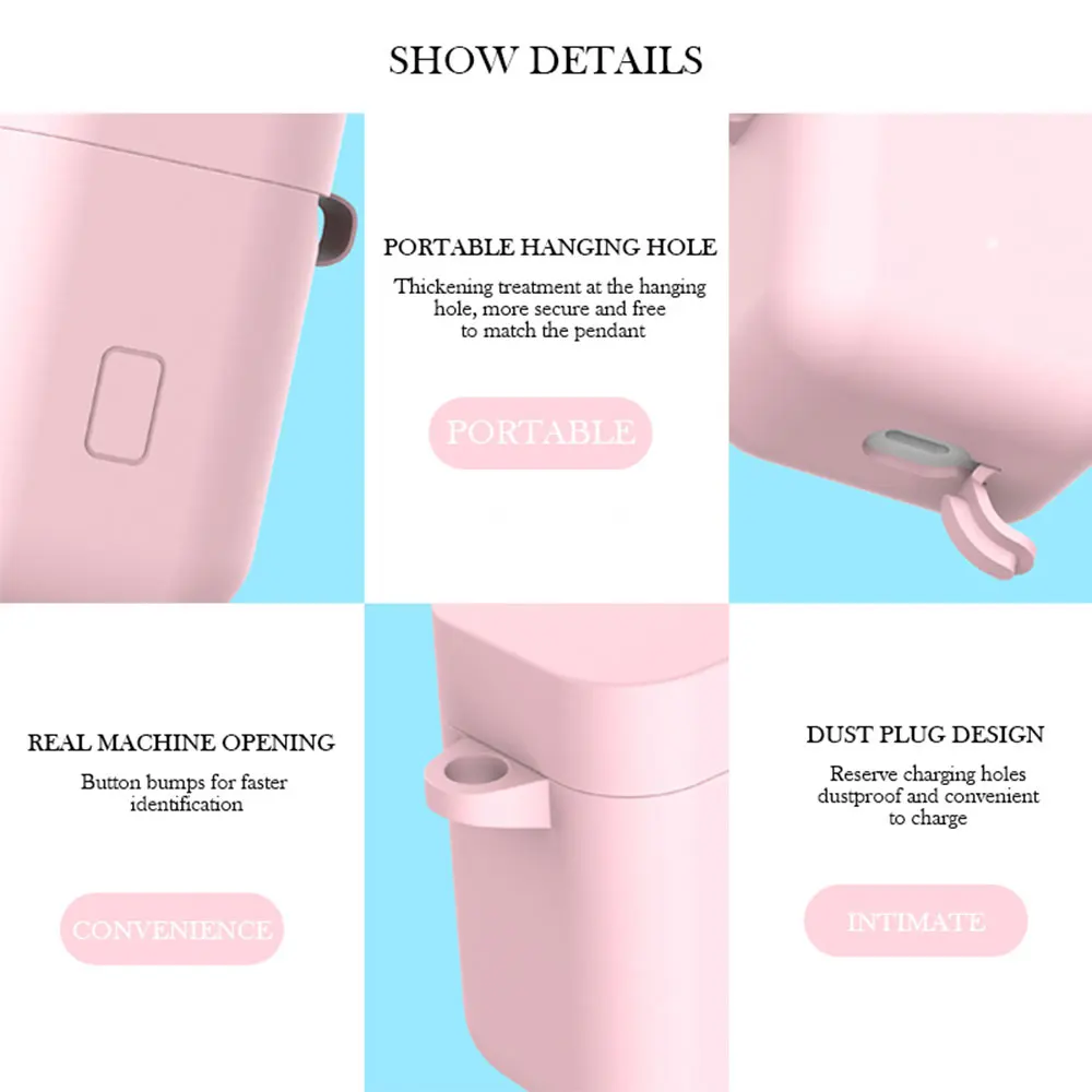 Silikonski Slušalke Primeru Za Xiaomi Airdots Pro Mehko Zaščitni Pokrov Kože Za Xiaomi Mi Zrak TWS Brezžična tehnologija Bluetooth Čepkov Torbica