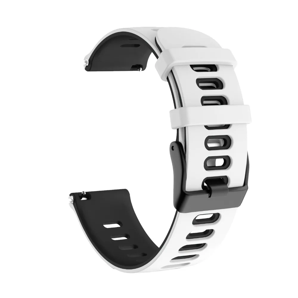 Silikonski Watch Pasu Trak za Garmin Forerunner 245 645 mm Vivoactive 3 Glasbe Pametna Zapestnica Šport Watchband Correa Band