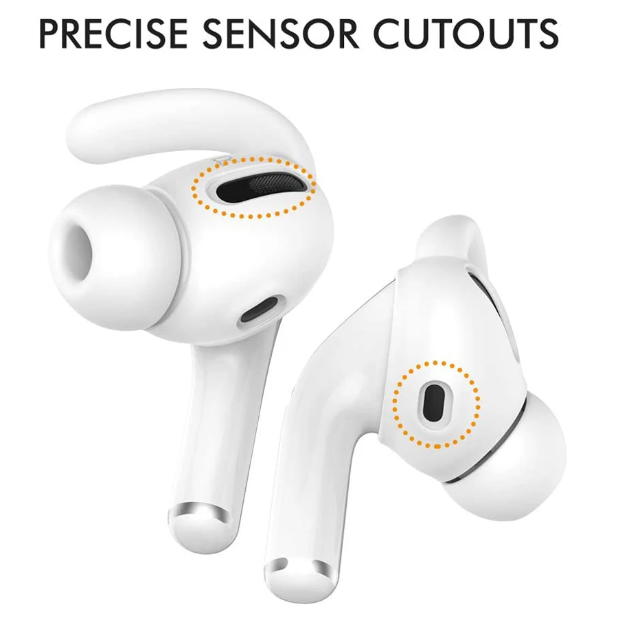 Silikonskih Čepkov Slušalke Primeru za Airpods Pro Anti-slip držalo za uho Nasvet Cover za Apple Airpods Pro 3 Bluetooth Slušalke Pribor