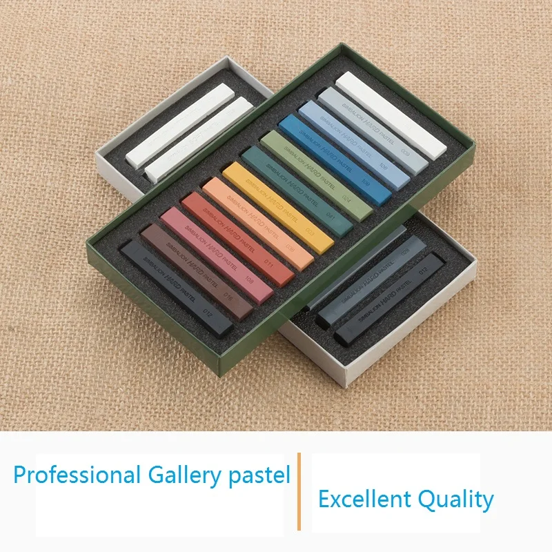 Simbalion HSP-12 Galerija pastelnih 12 barv komplet skica Masters težko Pastelnih