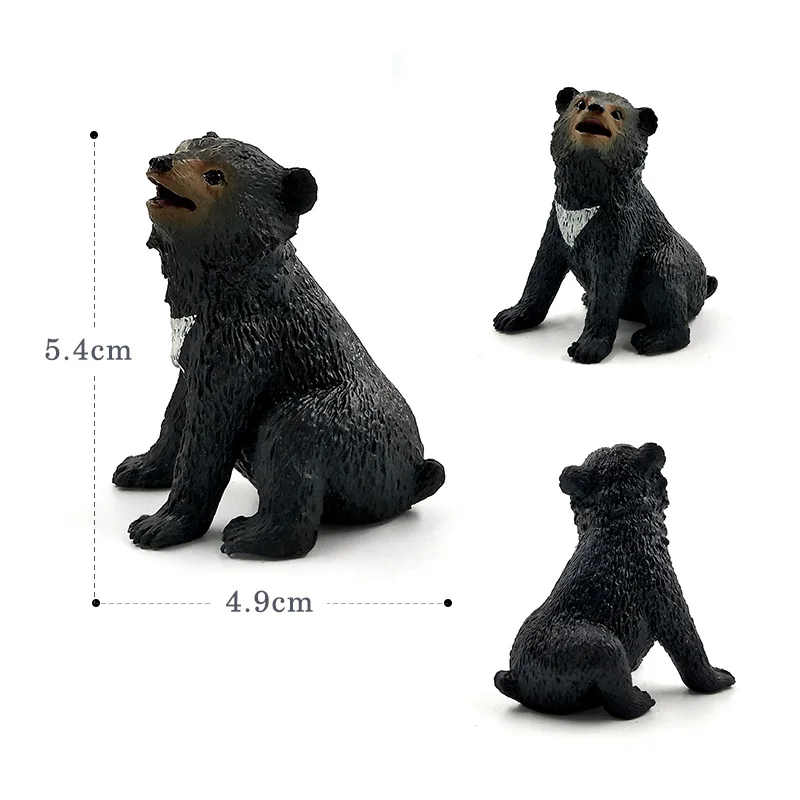Simulacija Mali Medved Kenguru Opica Živali model figur doma dekor miniaturni pravljice vrt dekoracija dodatna oprema igrače darilo