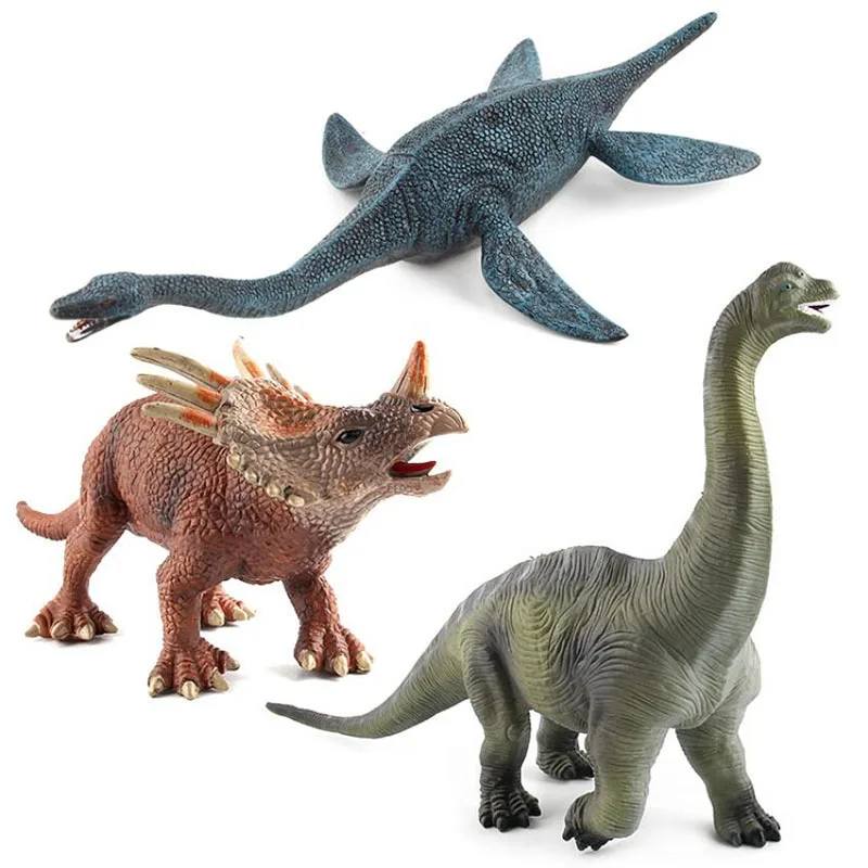 Simulacija Živali Dinozaver Slika Lutka Otroci Igrače Trdna Plesiosaurus Spinosaurus Tyrannosaurus Rex Model Učenja Igrače Darilo