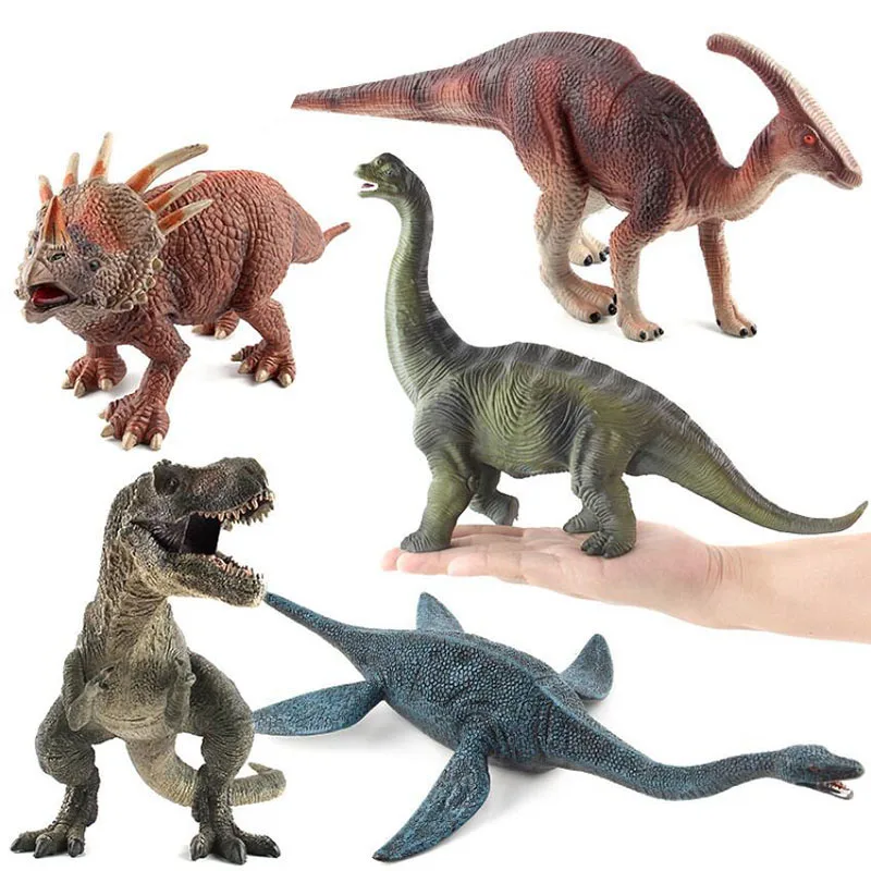 Simulacija Živali Dinozaver Slika Lutka Otroci Igrače Trdna Plesiosaurus Spinosaurus Tyrannosaurus Rex Model Učenja Igrače Darilo