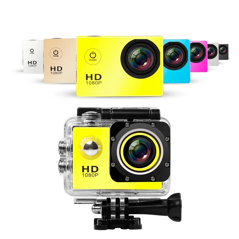 SJ 1080P HD Mini Šport Akcijska Kamera Vodotesna Kamera DV Mini Camcorder Čelada za Gopro slog go pro z Zaslonom vodoodporna