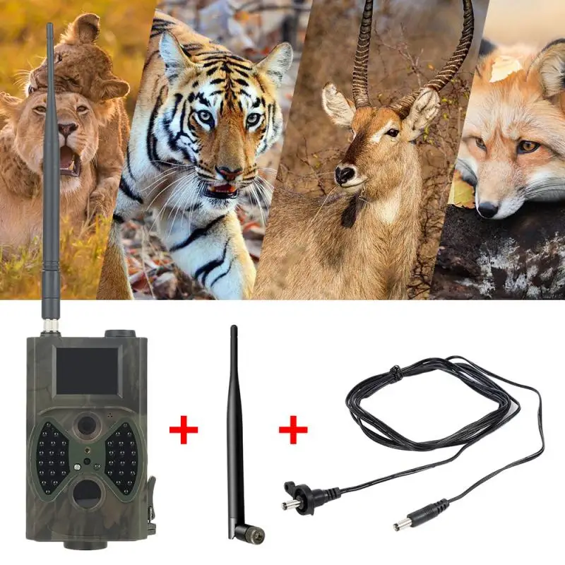 Skatolly HC300M Lovska Kamera za GSM 12MP 1080P Foto Pasti Nočno opazovanje divjih živali Ir Pot Kamere Lov Scout Fotoaparat