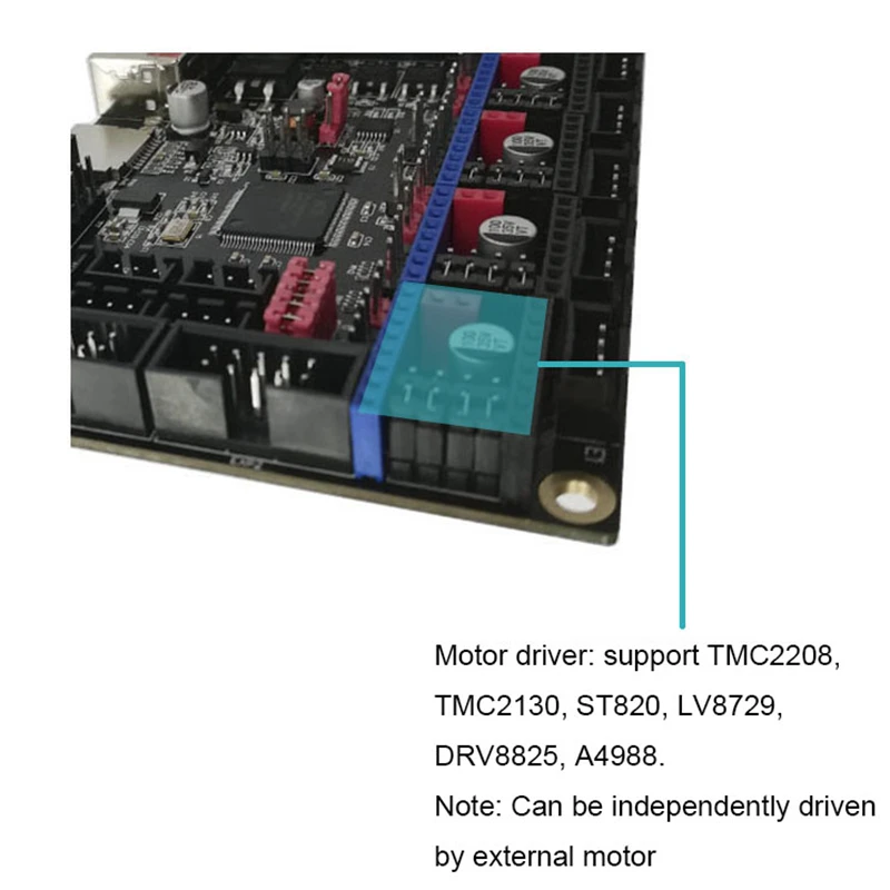 SKR V1.3 32-Bitne Nadzorne plošče za 3D Tiskalnik Del Podporo TMC2130 SPI TMC2208 UART Pogon Delovni Način
