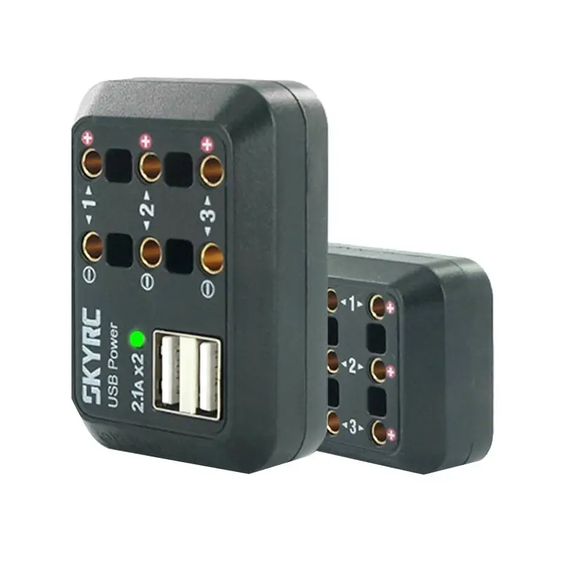 SKYRC 6-18V DC Napajanje Distributer Multi Output 10A XT60 Plug Banana banana Vtič priključek aligator posnetke USB 5V 2.1 RC del
