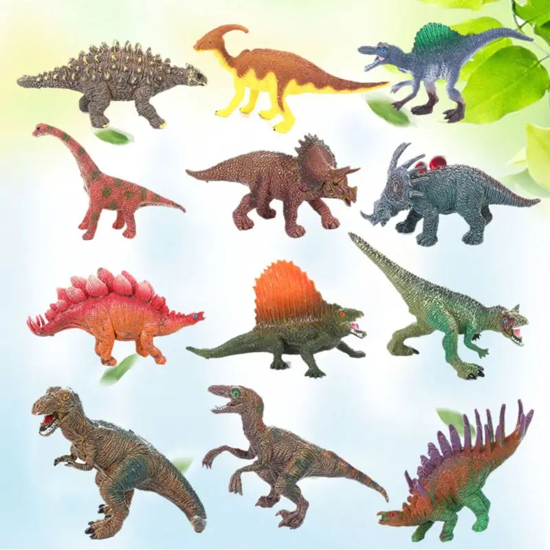 Slikarstvo Dinozavri Umetnosti Obrti Okrasite Svoj Dinozaver Figurice Komplet za Igrače za Otroke, Otroci Smešno Igrače set