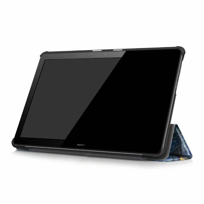 Slim PU Usnjena torbica Za Huawei MediaPad T5 10 Tablet Primeru Za Huawei T5 AGS2-W09/L09/L03/W19 10.1