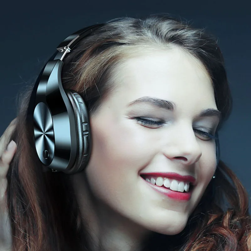 Slušalke Bluetooth Slušalke Nad Uho Brezžične Stereo Slušalke Mehko Usnje, Naušniki Vgrajen Micfor PC/Cell Phones/TV Bluetooth