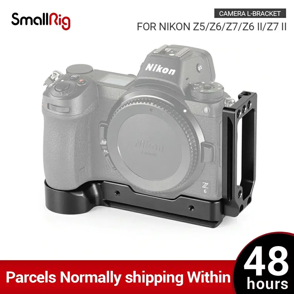 SmallRig Z6 Kamere L-Nosilec za Nikon Z6 in za Nikon Z7 Kamere w/ Arca-Vnesite Hitro Spustite ploščo za navpično ali vodoravno 2258